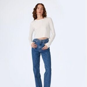 Lacoste | Blue Button Fly Midrise Skinny Straight Leg Jeans Size 32